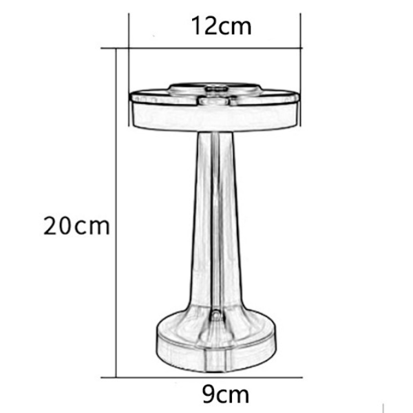 Luminária Turm Slim - CS1022 - Casa Cherie