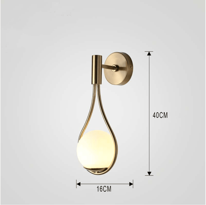 Luminária Lâmpada de Parede de Metal Drop | Arandela- CS1076